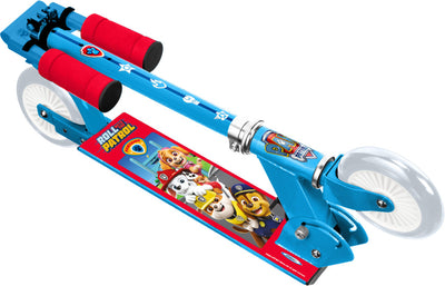 Nickelodeon 2-wiel Kinderstep Opvouwbaar Voetrem Blauw