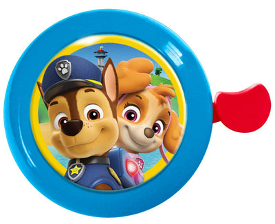 Nickelodeon paw patrol fietsbel blauw rood