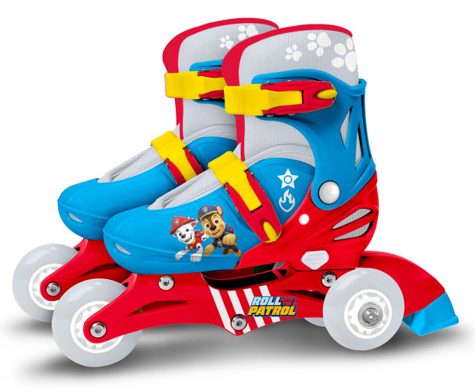 Nickelodeon paw patrol verstelbare twee in eén skate maat 27-30