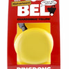 fietsbel ding-dong staal 80 mm geel