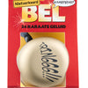 Nietverkeerd n v ding-dong bel 80mm, gold - 24 karaats