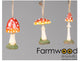 Farmwood animals deco hanger paddenstoel polystone 7cm