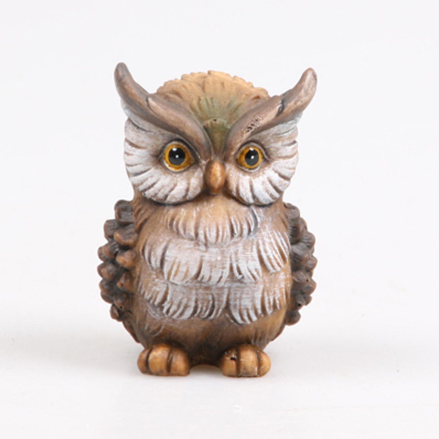 Cosydecor beeld uil xs 6,5x5,5x9cm beeld uil xs 6,5x5,5x9cm