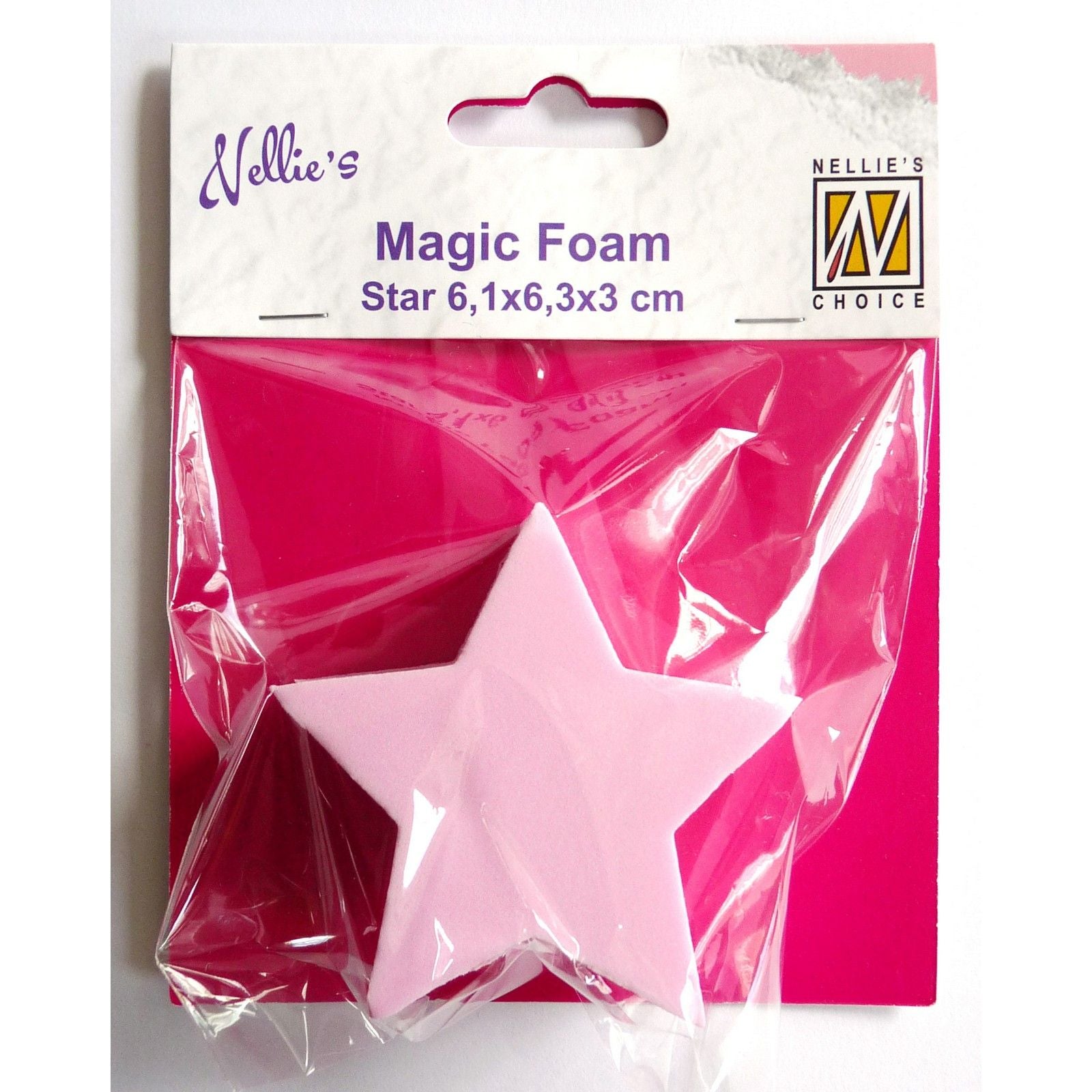 Nellie's choice • magic foam block star