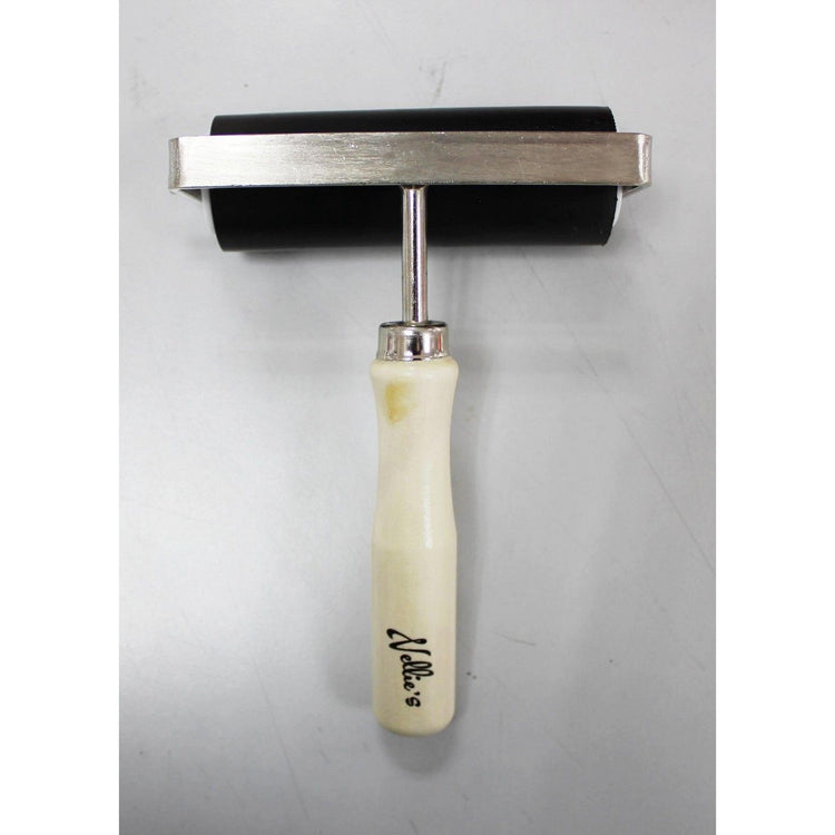 Nellie's choice • mixed media tools roller, wood handle, 10cm (3,875)