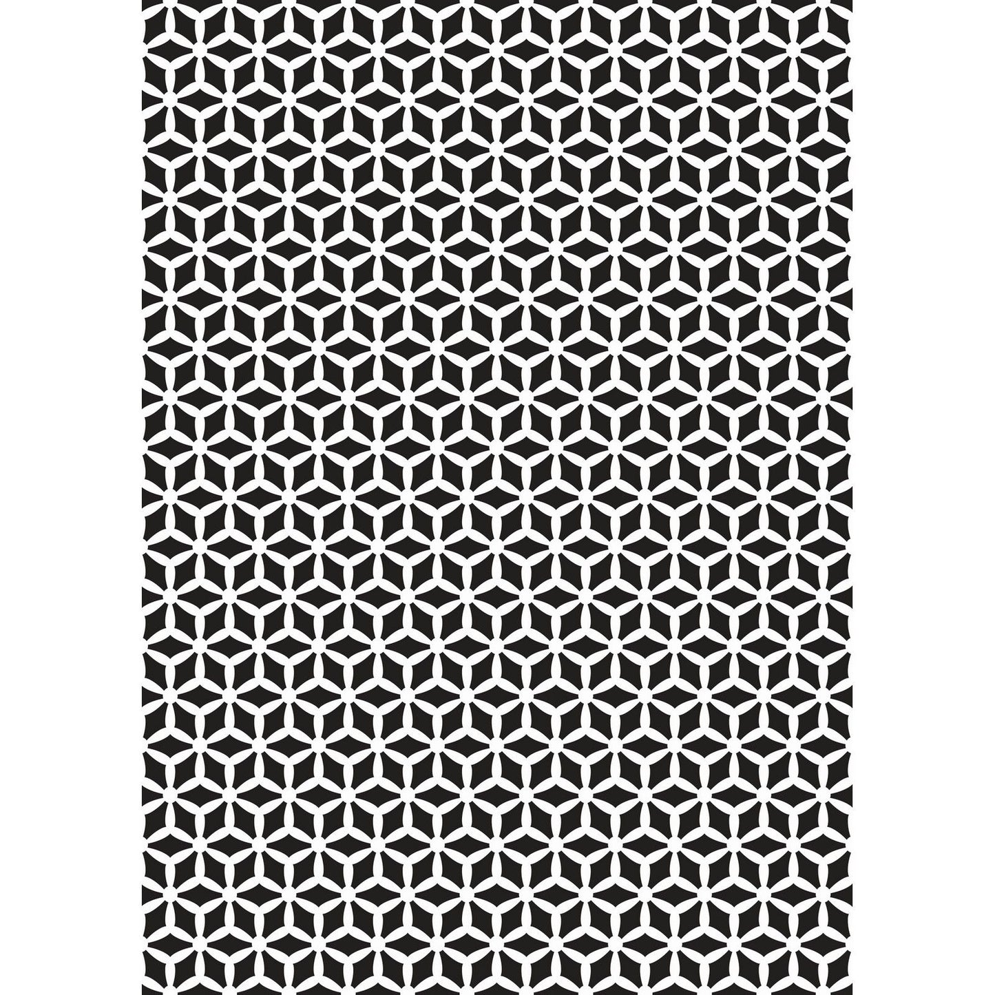 Nellie's choice • mixed media stencil a5 pattern-3