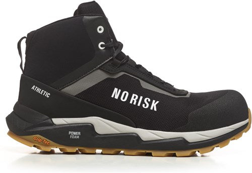 No risk athletic mid black 1019.00 s3l | zwart | maat 41 - 00.071.064.41