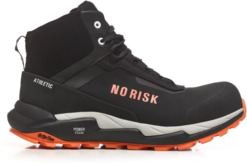 No risk athletic mid stx orange 1019.15 s7l | zwart oranje | maat 42 - 00.071.066.42