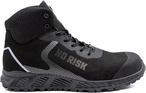 No risk black tiger 1047.10 s3 | zwart | maat 40 - 5607421089406