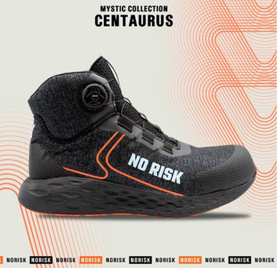 No risk centaurus 1049.31 atop metaalvrij s1p | oranje blauw | maat 45 - 5607421067459