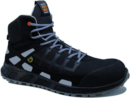 No risk hoge sneaker faith s3 esd grijs - maat 44 - 00.071.022.44