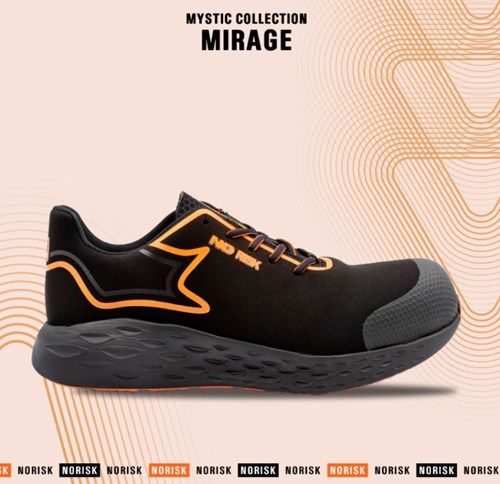 No risk mirage 1249.20 s1p | oranje zwart | maat 47 - 5607421014477