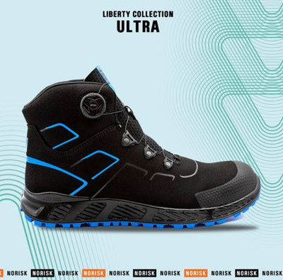 No risk ultra 1047.41 atop metaalvrij s3 | zwart blauw | maat 41 - 5607421074419