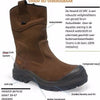 No risk werklaars hawick aqua-tex xw 1674.02 metaalvrij s3 | bruin | maat 47 - 00.071.011.47