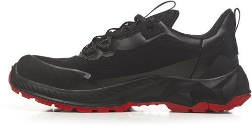 No risk x-treme low black red 1557.10 s3l | zwart rood | maat 37 - 5607421133376