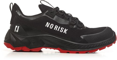 No risk x-treme low black red 1557.10 s3l | zwart rood | maat 37 - 5607421133376