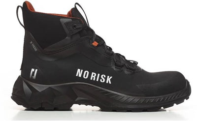 No risk x-treme mid black 1057.00 s3 | zwart | maat 40 - 5607421119400