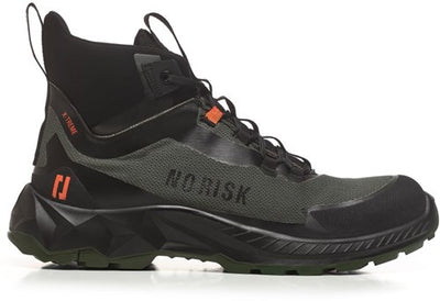 No risk x-treme mid green 1057.08 s3 | zwart groen | maat 37 - 5607421129379