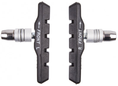Hi-point remschoenen v-brake 72 mm zwart per set
