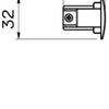 Nordic eindkap tbv. rail alu 3-fasen 5050302