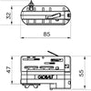 Nordic rail voedingsadapter wit 5050428