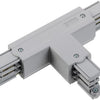 Nordic t-stuk vast 90gr. tbv. rail grijs links 5050051