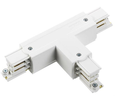 Nordic t-stuk vast 90gr. tbv. rail wit links 5050050