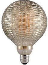 Enzo nordlux led globe g125 e27 2-12w 2200k avra goud bamboo - 2760220 - afbeelding 1