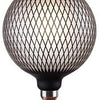 Enzo nordlux led globe g200 e27 5-25w 2700k magician net zwart - 2760460