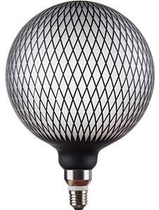 Enzo nordlux led globe g200 e27 5-25w 2700k magician net zwart - 2760460