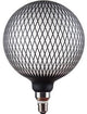 Enzo nordlux led globe g200 e27 5-25w 2700k magician net zwart - 2760460