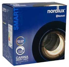 Enzo nordlux led inbouwspot carina smart light rond zwart gu10 4,7w - 4806210