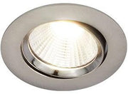 Enzo nordlux led inbouwspot rond dorado smart light rond nickel geschuurd 5,5w ip65 - 4806280 - afbeelding 1
