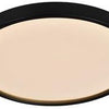 Enzo nordlux led plafonniere oja 42 zwart 19w 3000k 4000k 42cm - 4802314