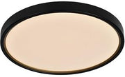 Enzo nordlux led plafonniere oja 42 zwart 19w 3000k 4000k 42cm - 4802314 - afbeelding 1