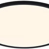 Enzo nordlux led plafonniere oja 42 zwart 24w 3000k 4000k 42cm - 4802331