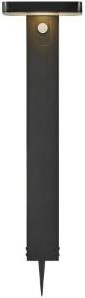 Enzo nordlux led solar tuinlamp op spie rica 5w 3000k zwart 60cm - 4802810 - afbeelding 2