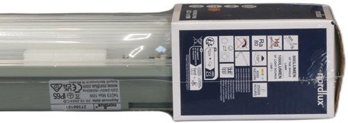 Enzo nordlux led swd armatuur works met 2x led tube 10w 4000k wit 60cm - 4804265