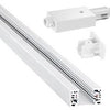 Enzo nordlux link rail 1 fase 1,8 meter wit incl aansluitstuk - 5049119