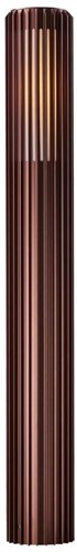 Enzo nordlux paallamp aludra e27 bruin ip44 95cm - 4800845 - afbeelding 1