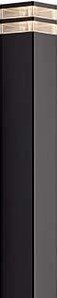 Enzo nordlux paallamp elm e27 zwart ip44 80cm - 4800830 - afbeelding 1