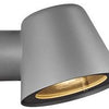 Enzo nordlux wandlamp aleria grijs gu10 ip44 - 4800990