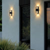 Enzo nordlux wandlamp aludra rond dubbel 2x e27 zwart ip54 - 4800943