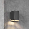 Enzo nordlux wandlamp elm gu10 zwart ip44 - 4800910