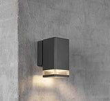 Enzo nordlux wandlamp elm gu10 zwart ip44 - 4800910 - afbeelding 2