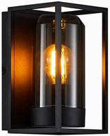 Enzo nordlux wandlamp griffin e27 zwart ip44 - 4800905 - afbeelding 1