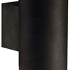 Enzo nordlux wandlamp tin maxi double 2x gu10 zwart ip54 - 4800936