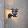 Enzo nordlux wandlamp vejers met sensor e27 zwart ip44 - 4800925