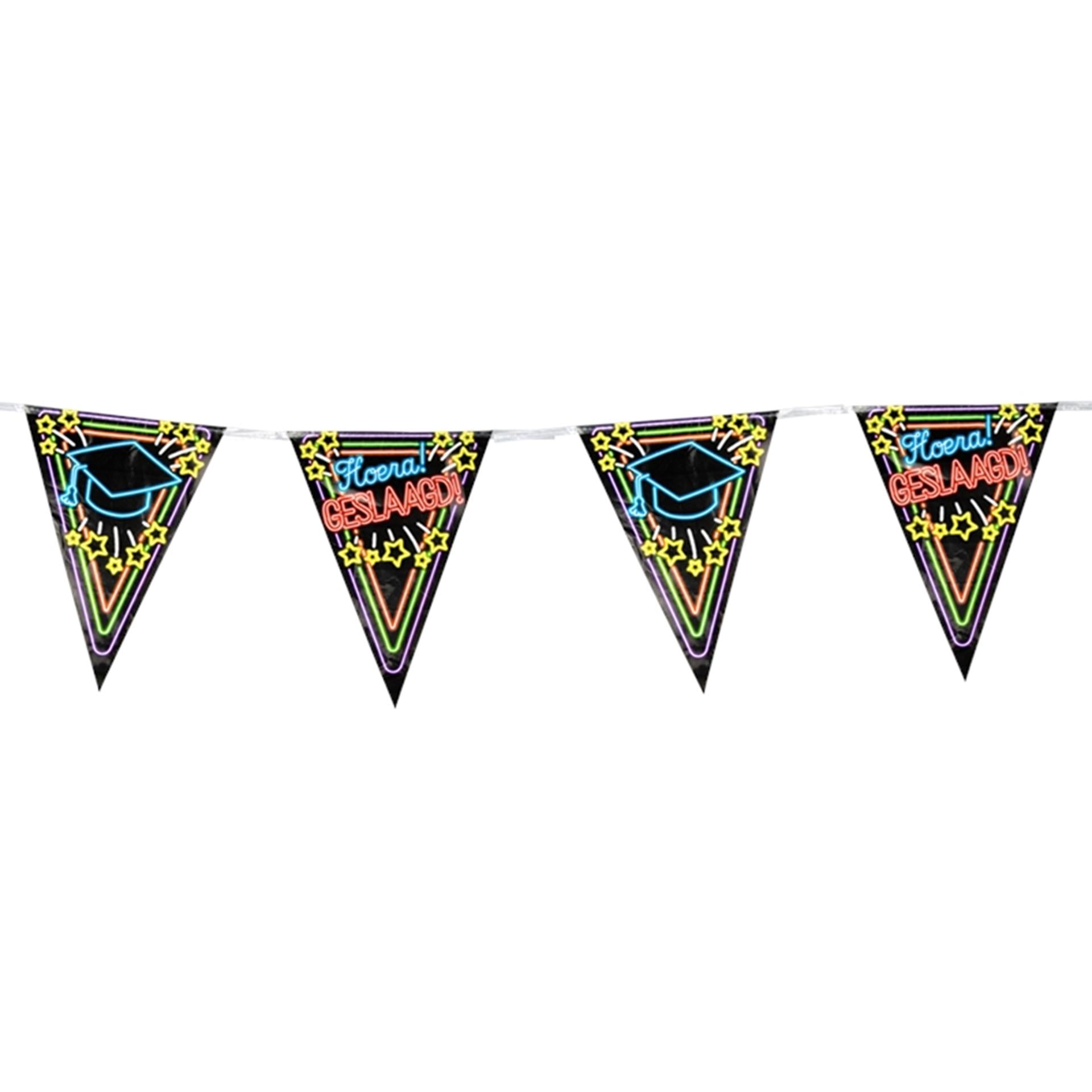 Paperdreams neon party flag - geslaagd