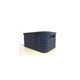 Curver style mand s met deksel rotanstyle antraciet (lxbxh 28x19x14cm)